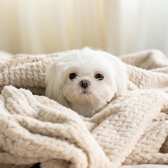 Flannel Fleece Luxury Throw Blanket, Beige Twin Size Jacquard Weave Pattern Cozy Couch/Bed Super Soft and Warm Plush Microfiber (66 x 90 inches)